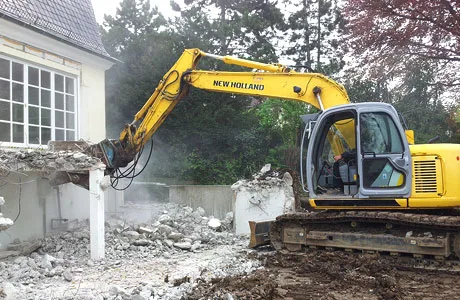 Abbrucharbeiten der SCHWANDT BAU GmbH – Projekt 5
